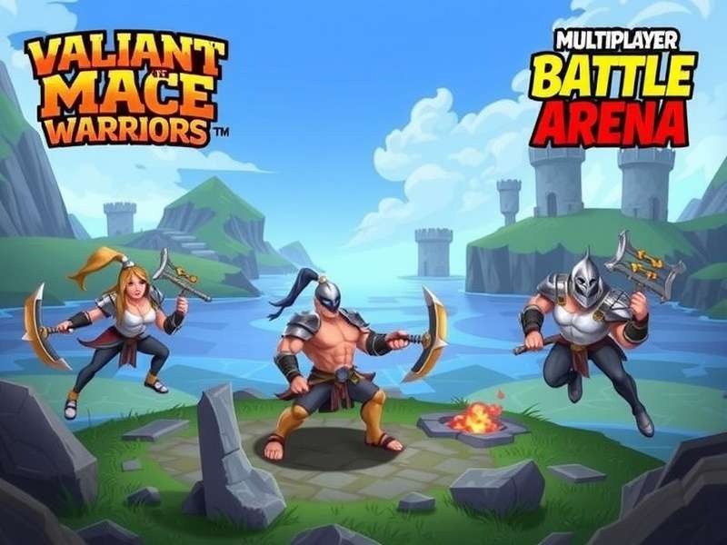 Multiplayer Battle Arena in Valiant Mace Warriors